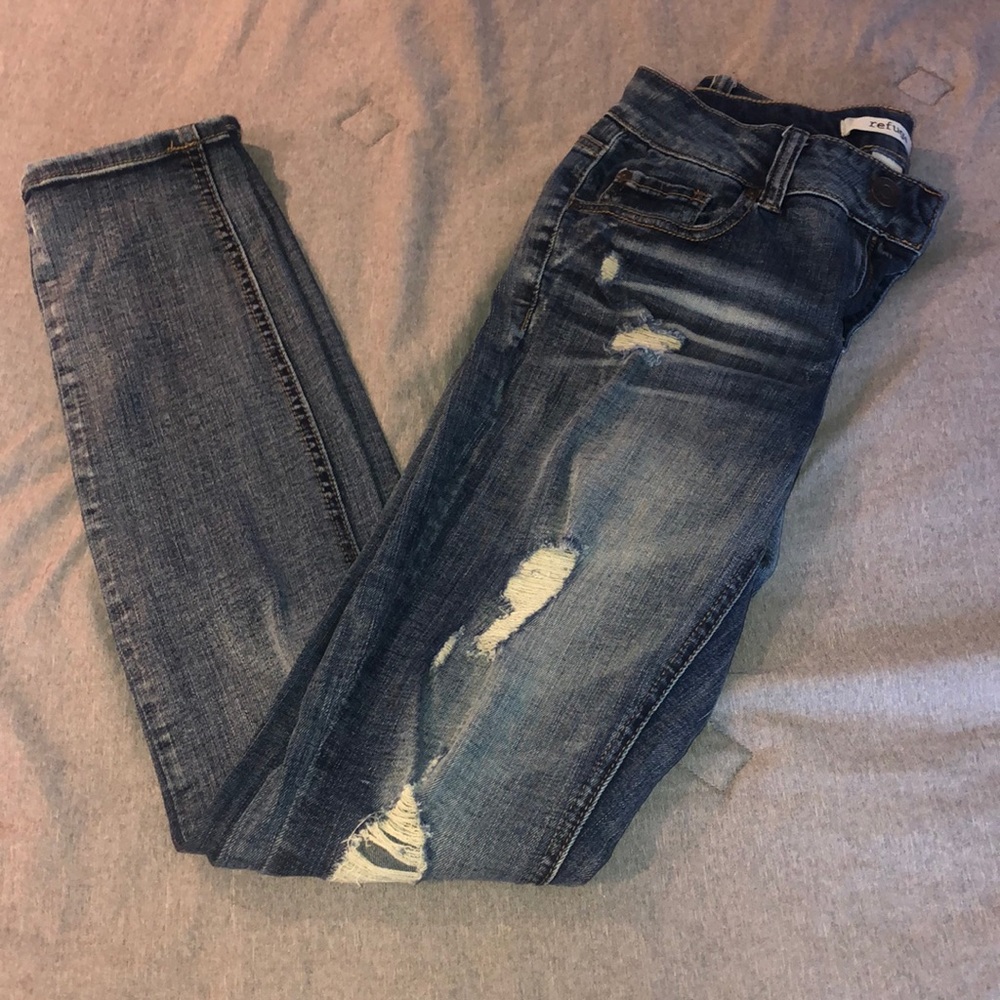 Skinny Ripped Jeans